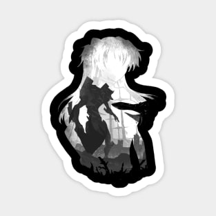 Monochrome Pilot 2 Asuka Sticker